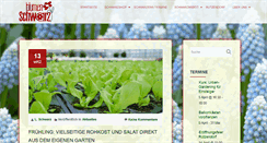 Desktop Screenshot of blumen-schwarz.de